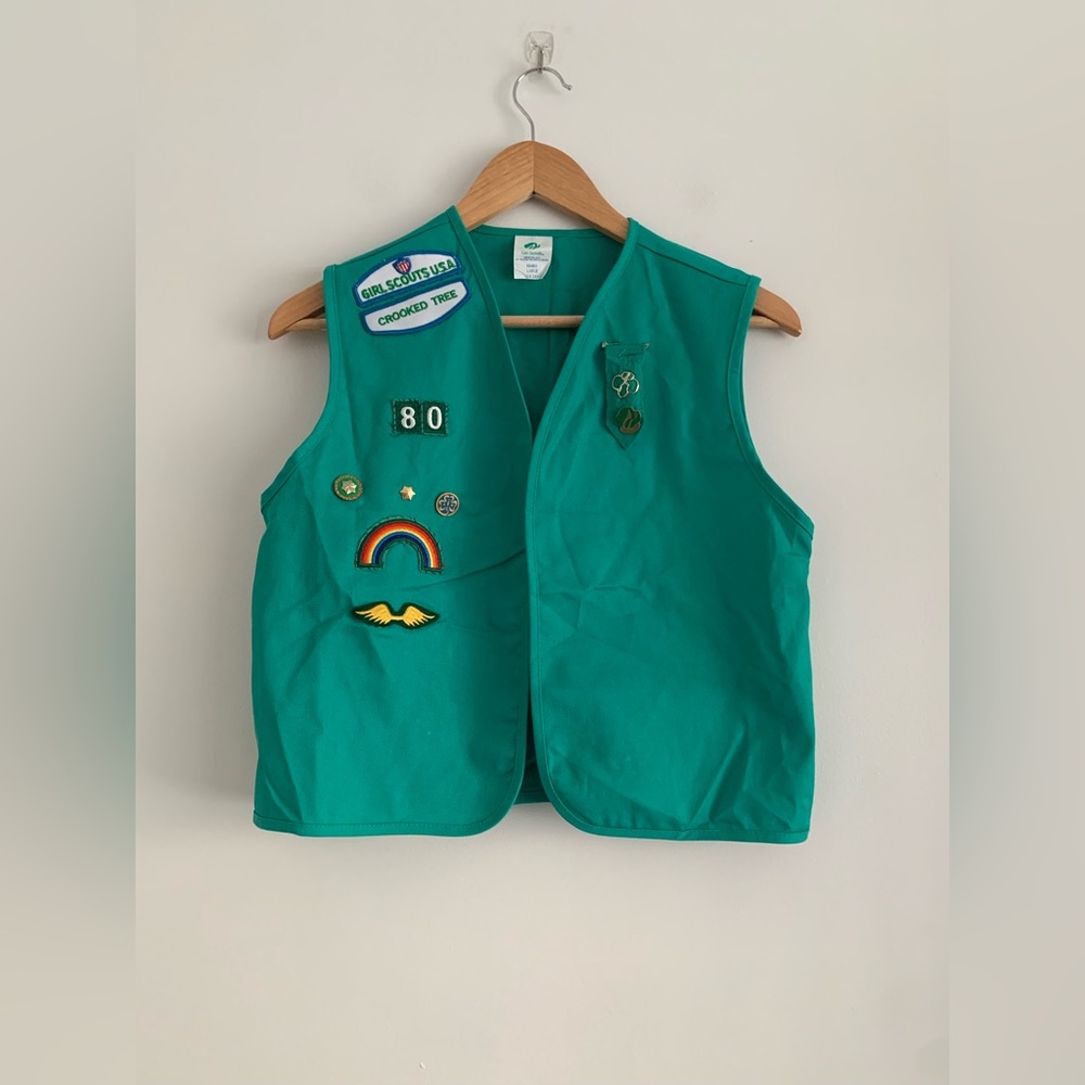 Girl Scout official uniform Junior Vest